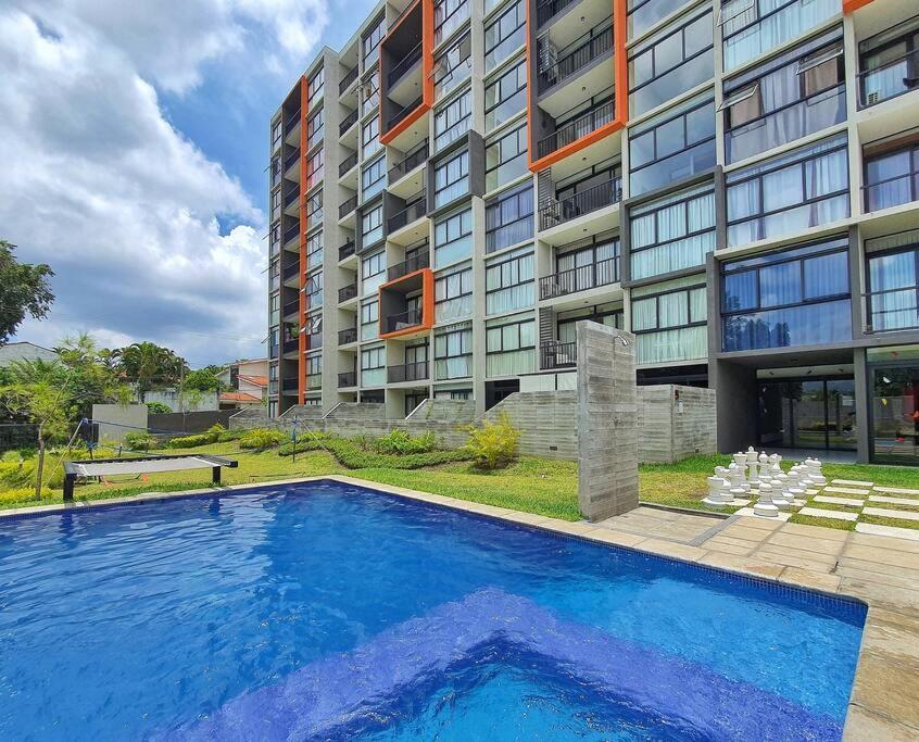 Avitat Joy City &Volcano View 2Brm Pool &Gym 圣萨尔瓦多 外观 照片